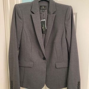 Sleek Gray Blazer size 8